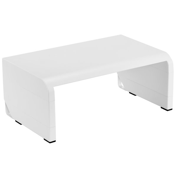 Inbox Zero Konnect Monitor Stand Riser, White & Reviews Wayfair